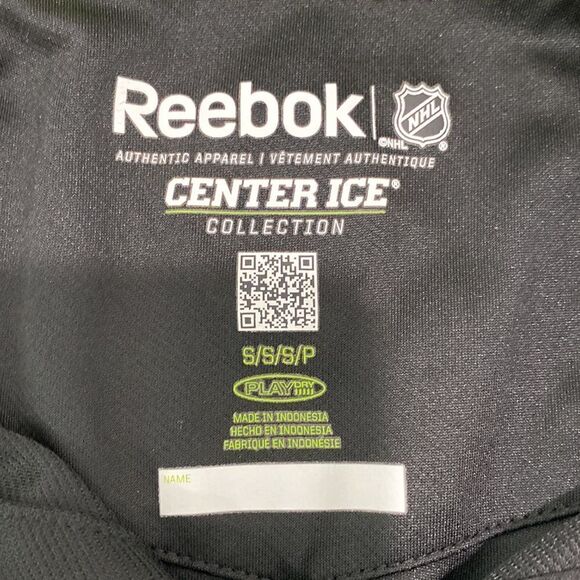 Reebok NHL Center Ice Collection New York Islanders Polo Shirt Black Size Small - Picture 4 of 9